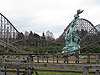 Holzachterbahn Colossos im Heidepark Soltau