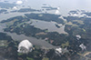 Anflug auf Finnlands Südküste