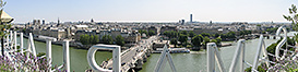 Panorama Dachterrasse Samaritaine