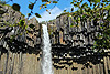 Wasserfall Svartifoss im Skaftafell Nationalpark