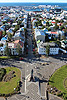 Aussicht vom Turm der Hallgrimskirche