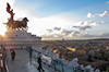 Aussicht vom Monument Vittorio Emanuele II.