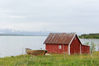 Landschaft am Fjord