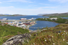 Blick auf die Hafenanlagen Kirkenes