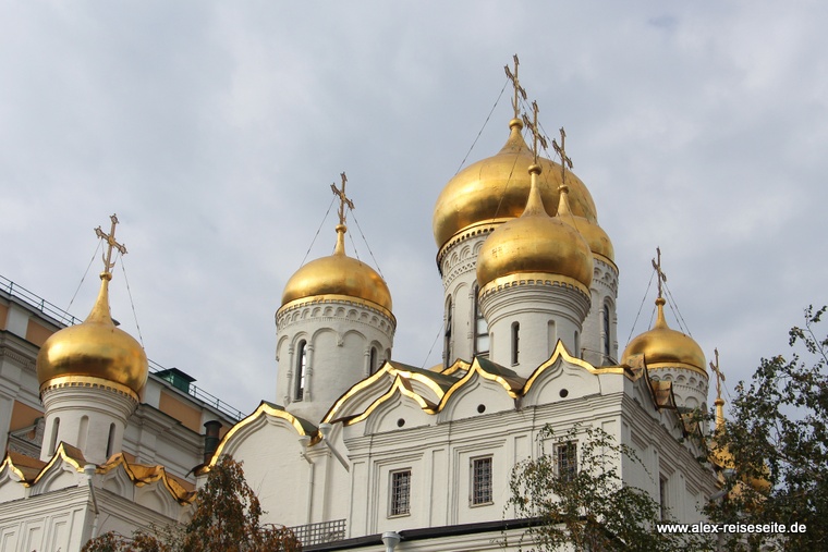 im Kreml - eine der Kathedralen des Kreml