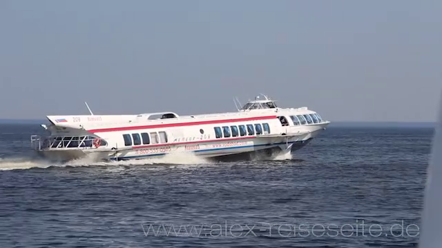 Video Russland - Tragflügelboot Meteor in St. Petersburg