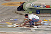 La Orotava - Sandmaler bei der Arbeit
